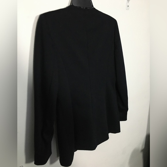 Anne Klein Black Blazer Single Button Blazer Size 6 - Picture 3 of 5